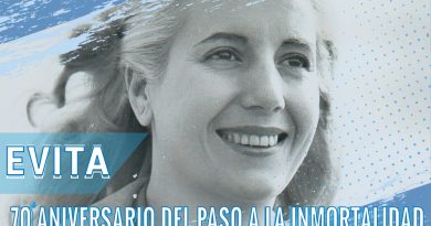 JP Evita Chivilcoy en el 70 Aniversario del Paso a la Inmortalidad