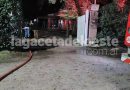 VIDEO- Incendio por cortocircuito en una vivienda de calle Krausse